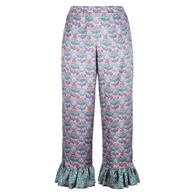 Women's Silk Pyjama Trousers made with Liberty Fabric BRONWYN - Coco & Wolf