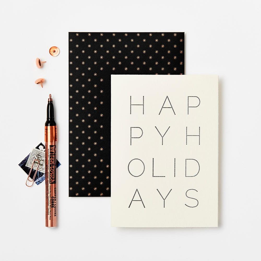 HAPPY HOLIDAYS CARD - Coco & Wolf